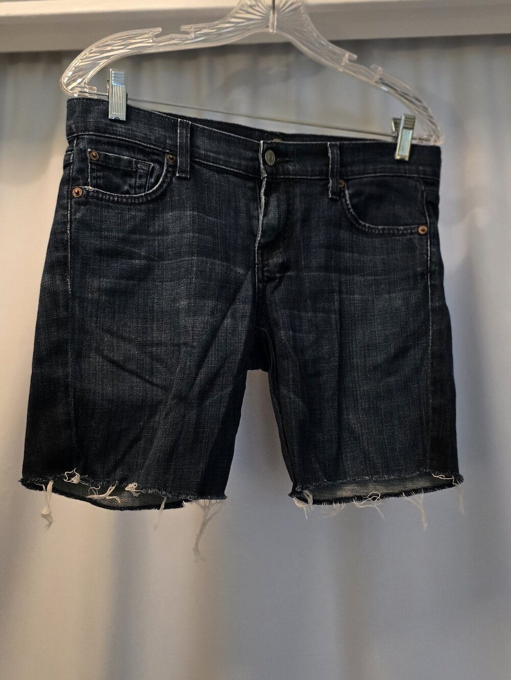7 For All Mankind Denim Dojo Crop Short